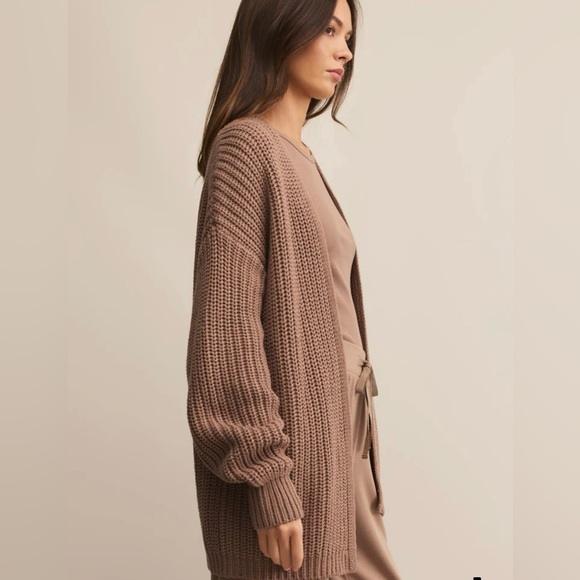 NWT, Z supply Sutton rib cardigan, XS - Picture 4 of 9